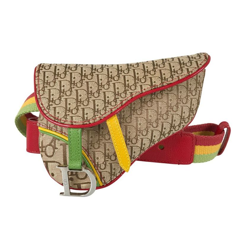 クリスチャンディオール トロッター ラスタカラー ウエストポーチ