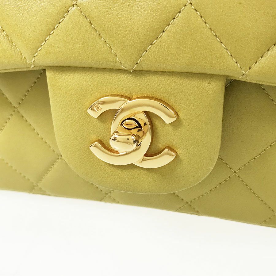 シャネル マトラッセ Wフラップ Wチェーン  ショルダーバッグ