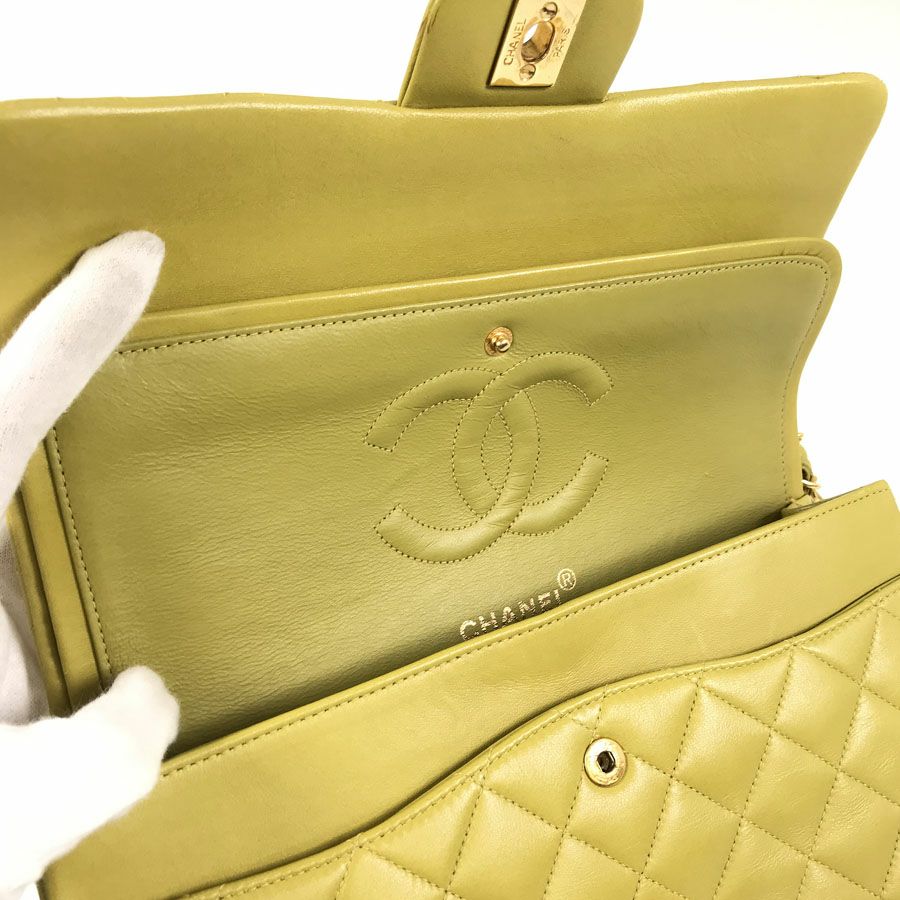 シャネル マトラッセ Wフラップ Wチェーン  ショルダーバッグ