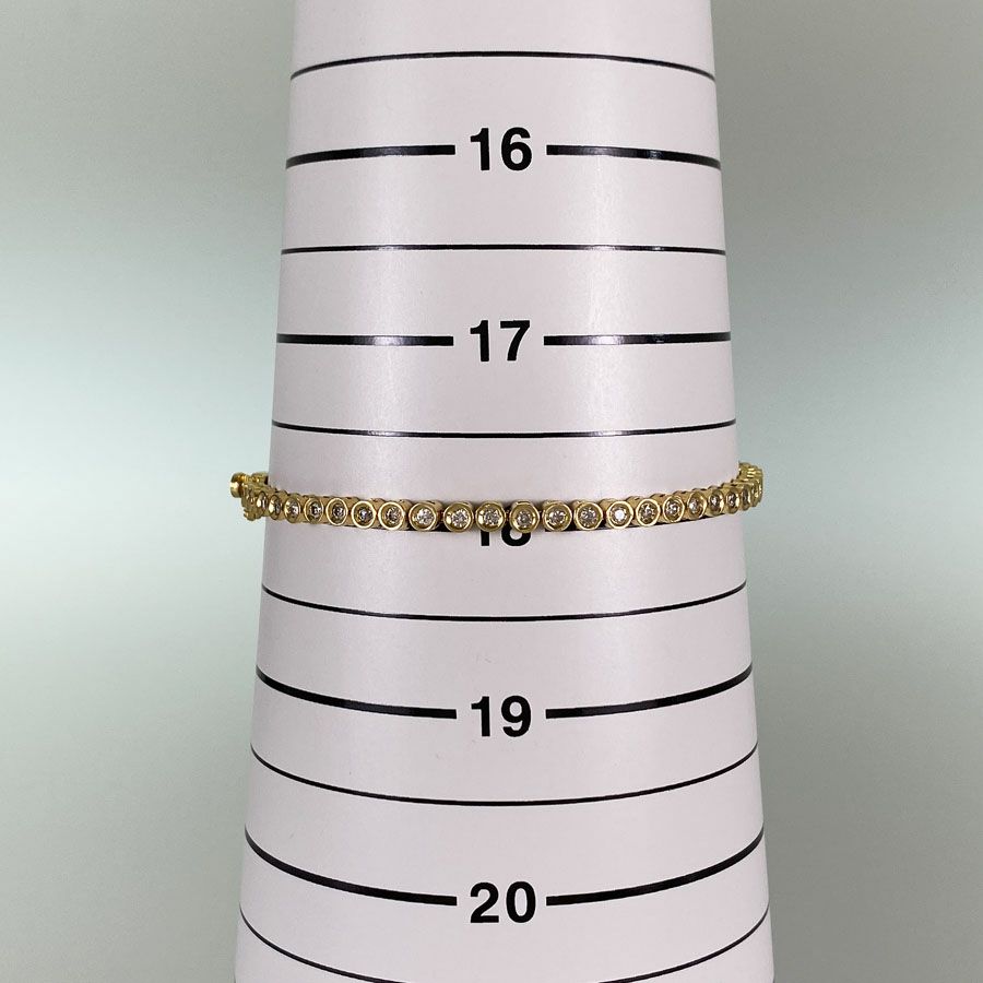 ノーブランド テニスブレスレット