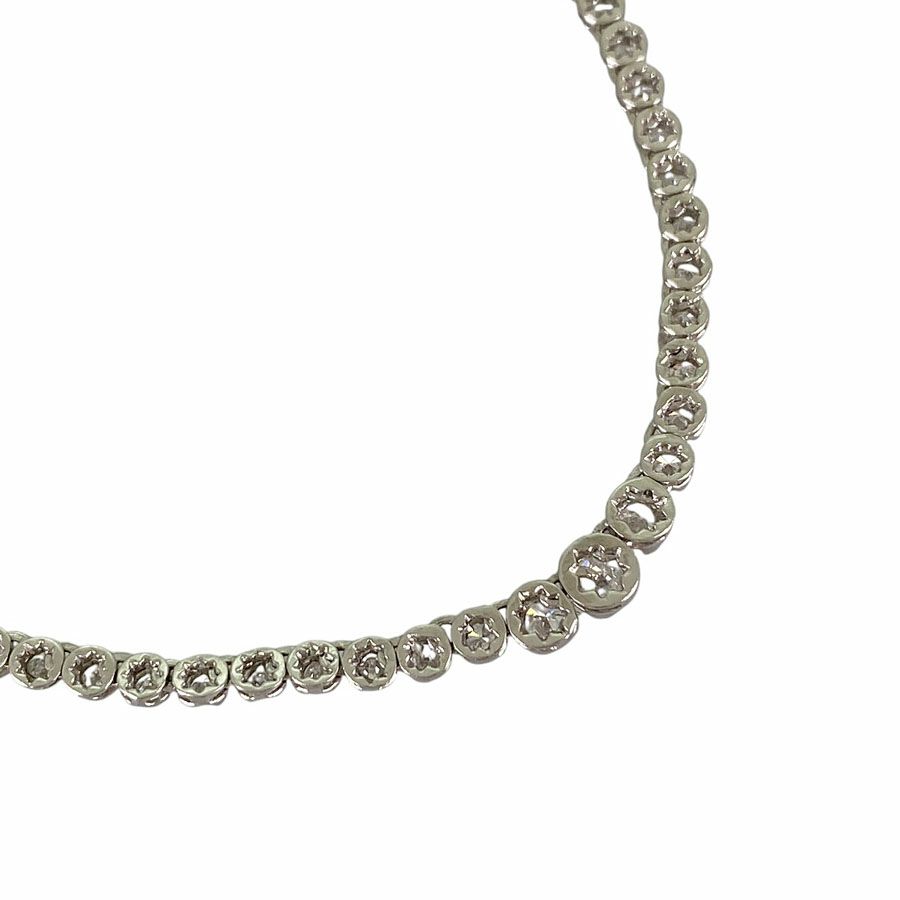 ノーブランド テニスネックレス