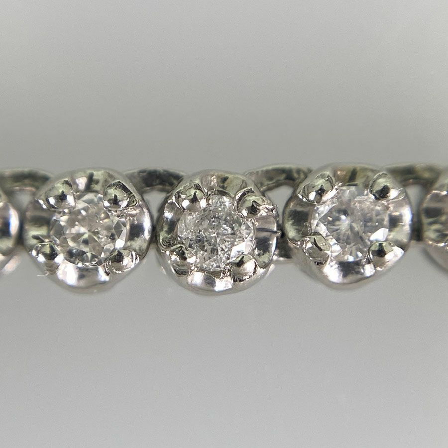 ノーブランド テニスネックレス