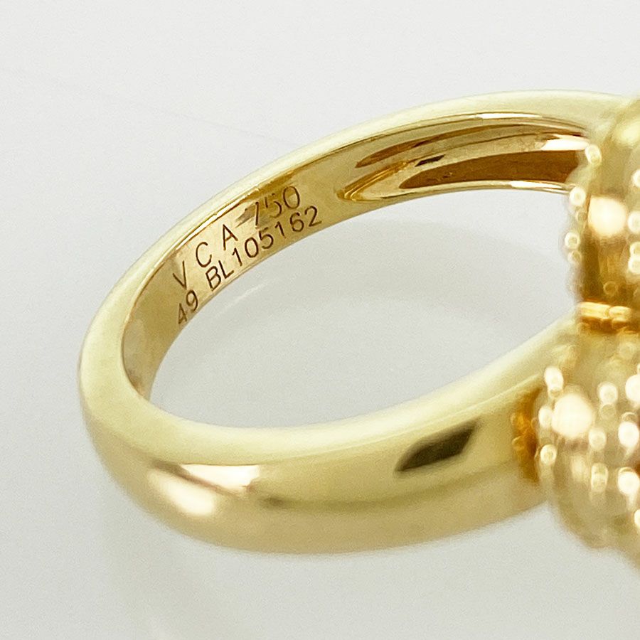 ヴァンクリーフ＆アーペル ヴィンテージアルハンブラ  リング