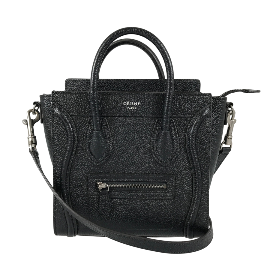 セリーヌ ラゲージ ナノショッパー ハンドバッグ | キングラム