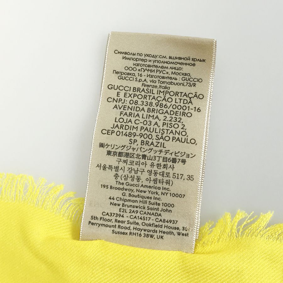 グッチ ユニセックス ストール