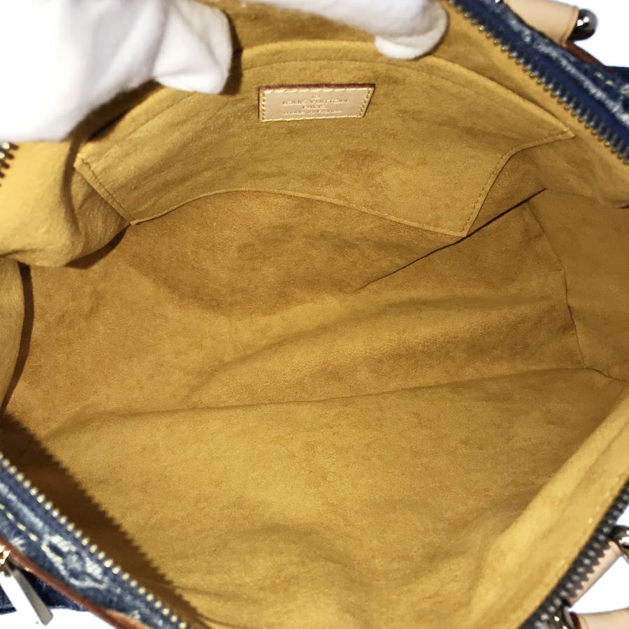 ルイ・ヴィトン モノグラム デニム ネオスピーディ  ハンドバッグ