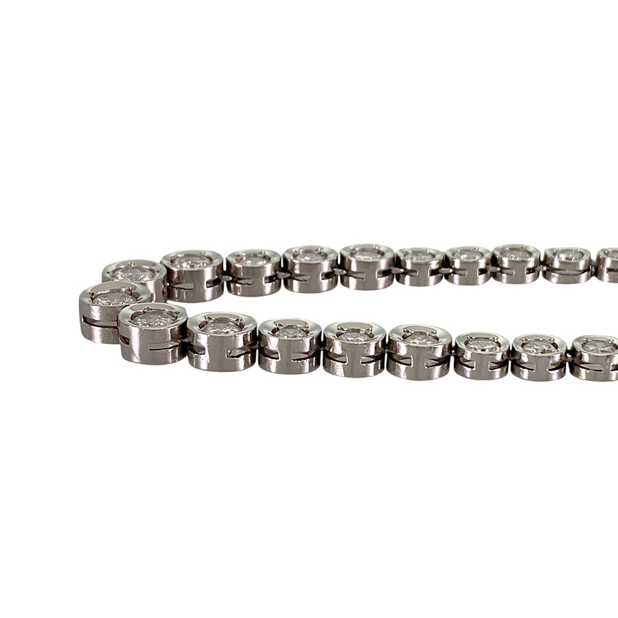 ノーブランド テニスネックレス