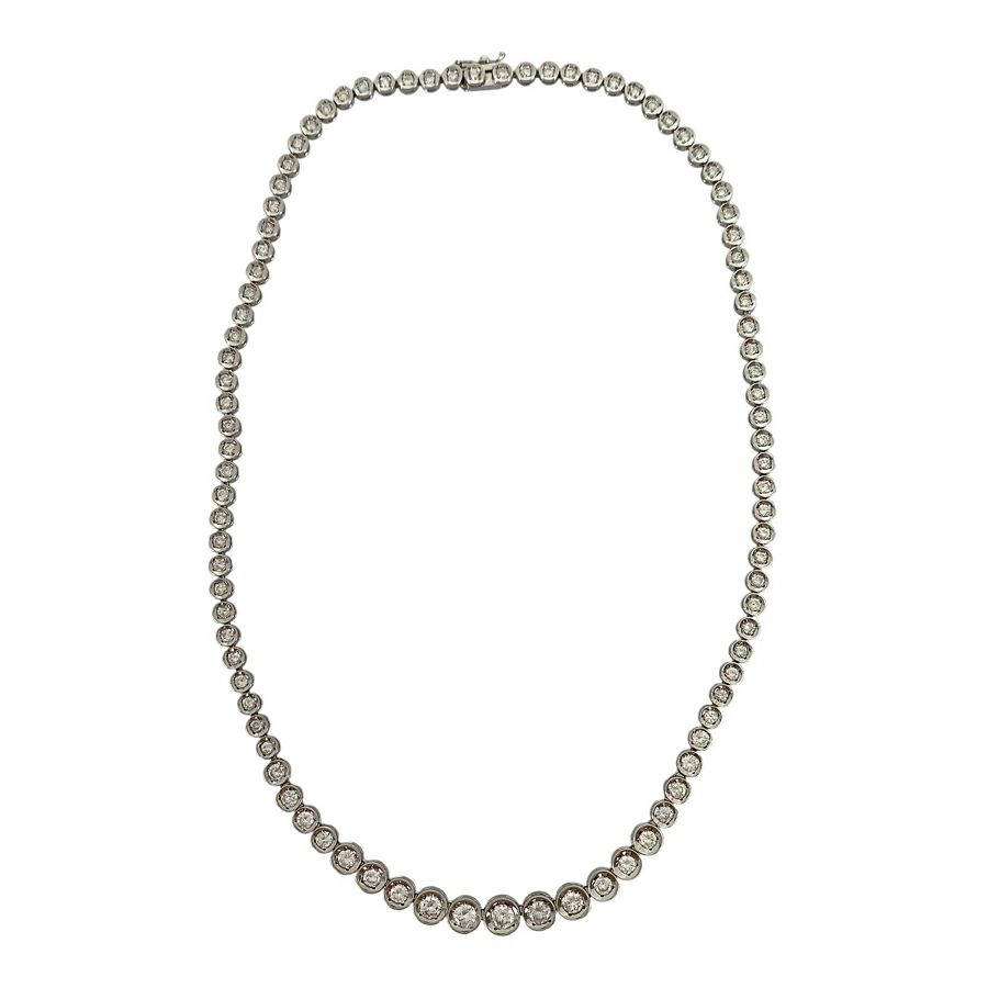 ノーブランド テニスネックレス