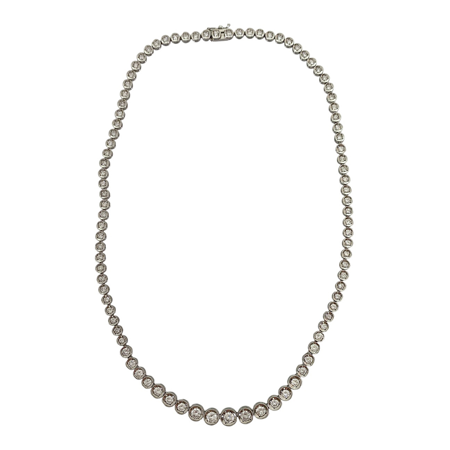 ノーブランド テニスネックレス