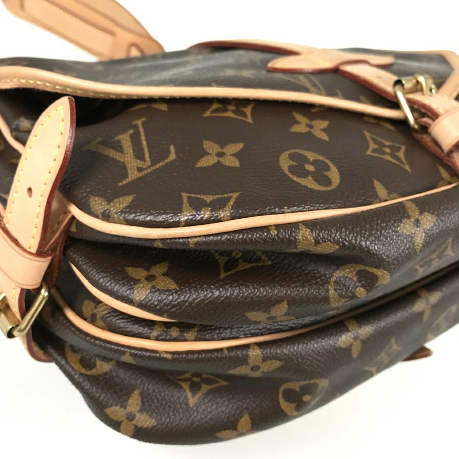 ルイ・ヴィトン モノグラム ソミュール 30  ショルダーバッグ