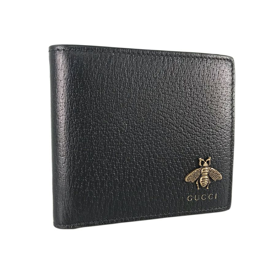 グッチ アニマリエ レザーコインウォレット  二つ折り財布