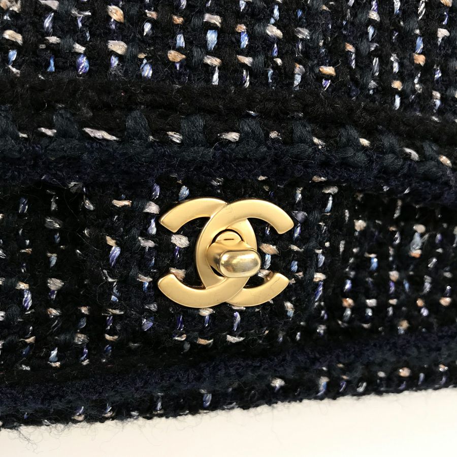 シャネル マトラッセ Wフラップ Wチェーン  ショルダーバッグ