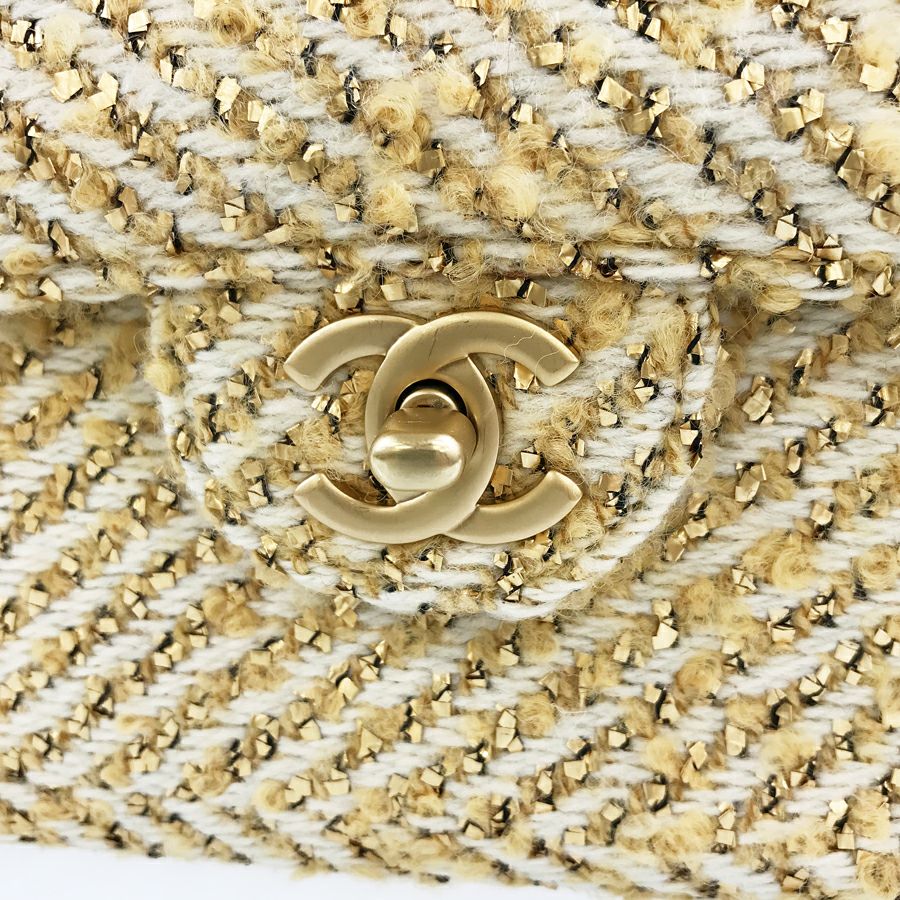 シャネル ツイード  ショルダーバッグ