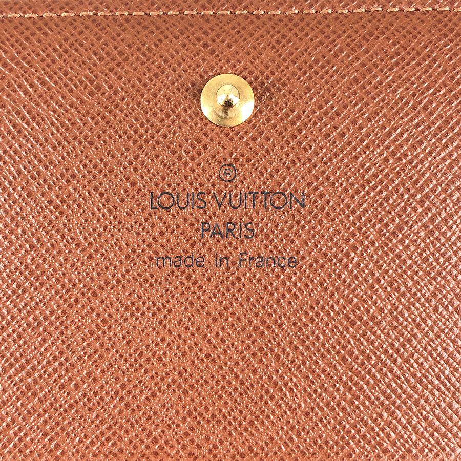 ルイ・ヴィトン モノグラム ポルトモネ ビエトレゾール  二つ折り財布