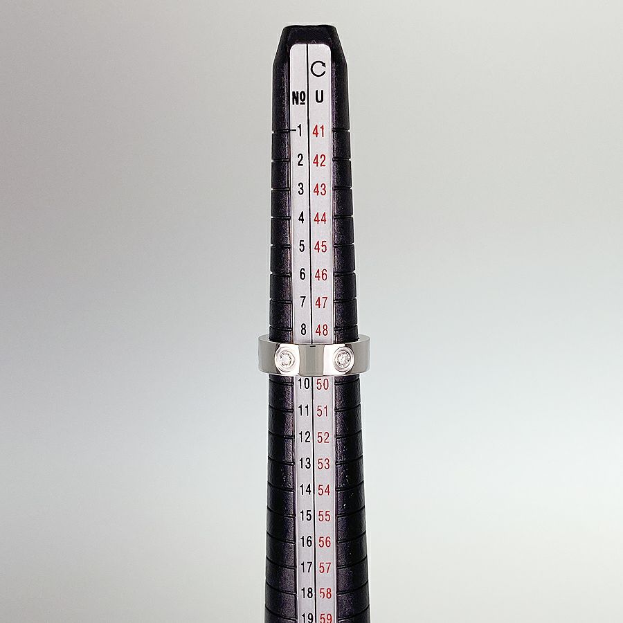 カルティエ ラブリング フルダイヤ  リング