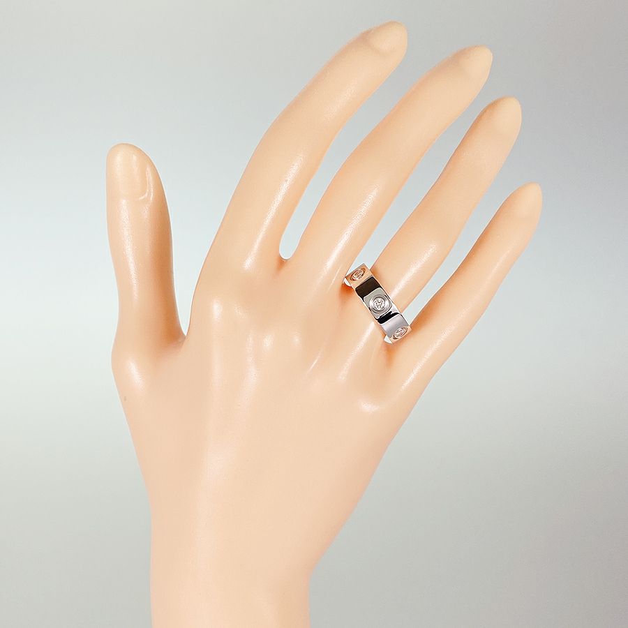 カルティエ ラブリング フルダイヤ  リング