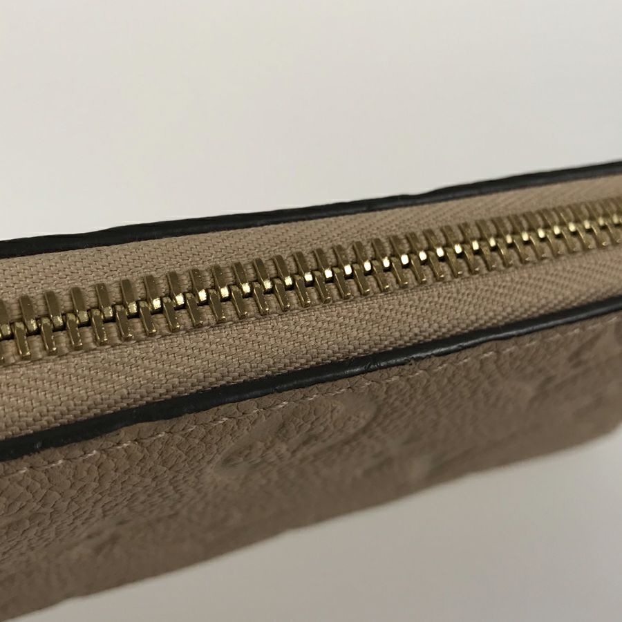 ルイ・ヴィトン モノグラム アンプラント ポルトフォイユ クレマンス  長財布 ラウンドファスナー