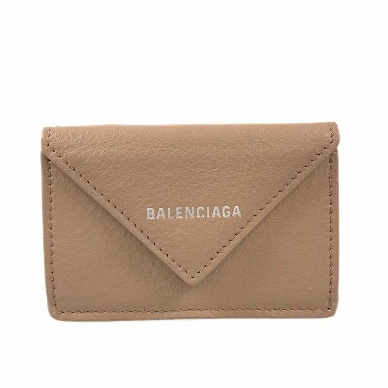 バレンシアガ ペーパーミニウォレット 三つ折り財布 | キングラム 