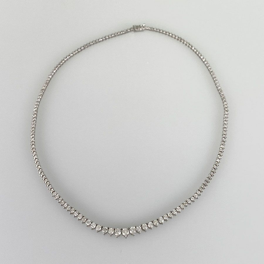 ノーブランド テニスネックレス