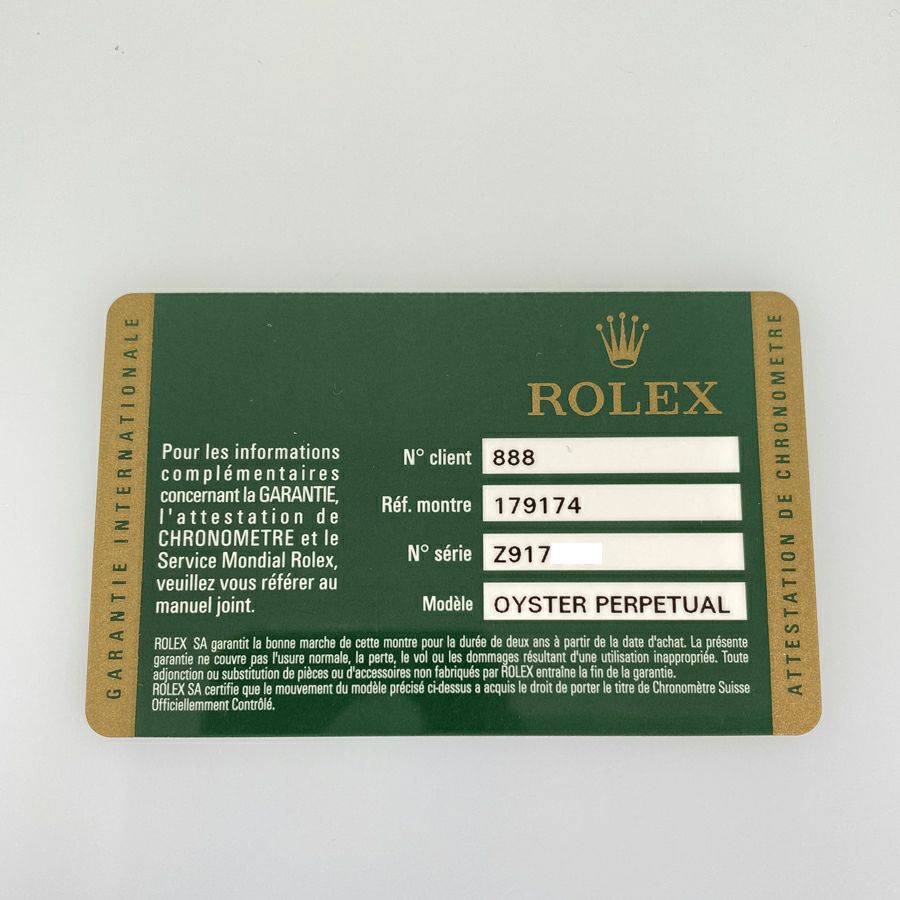 ロレックス 179174G レディース 腕時計