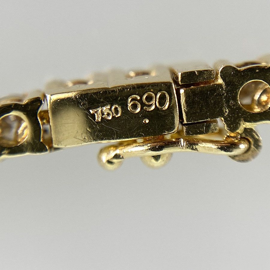 ノーブランド テニスネックレス