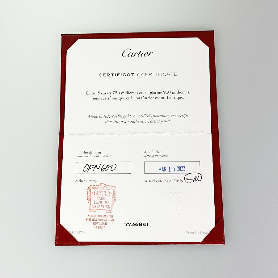 カルティエ ネックレス