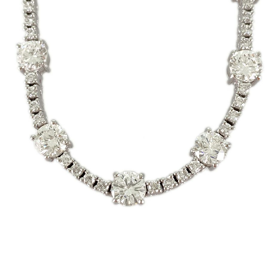 ノーブランド テニスネックレス