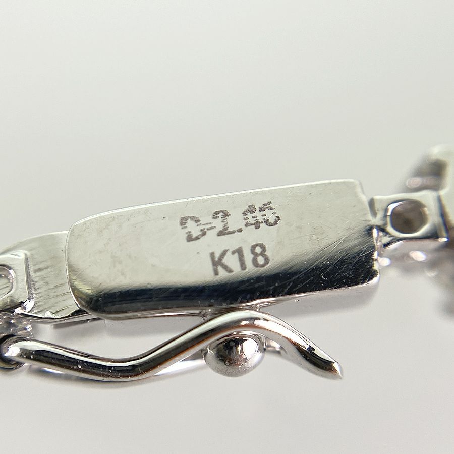 ノーブランド テニスネックレス