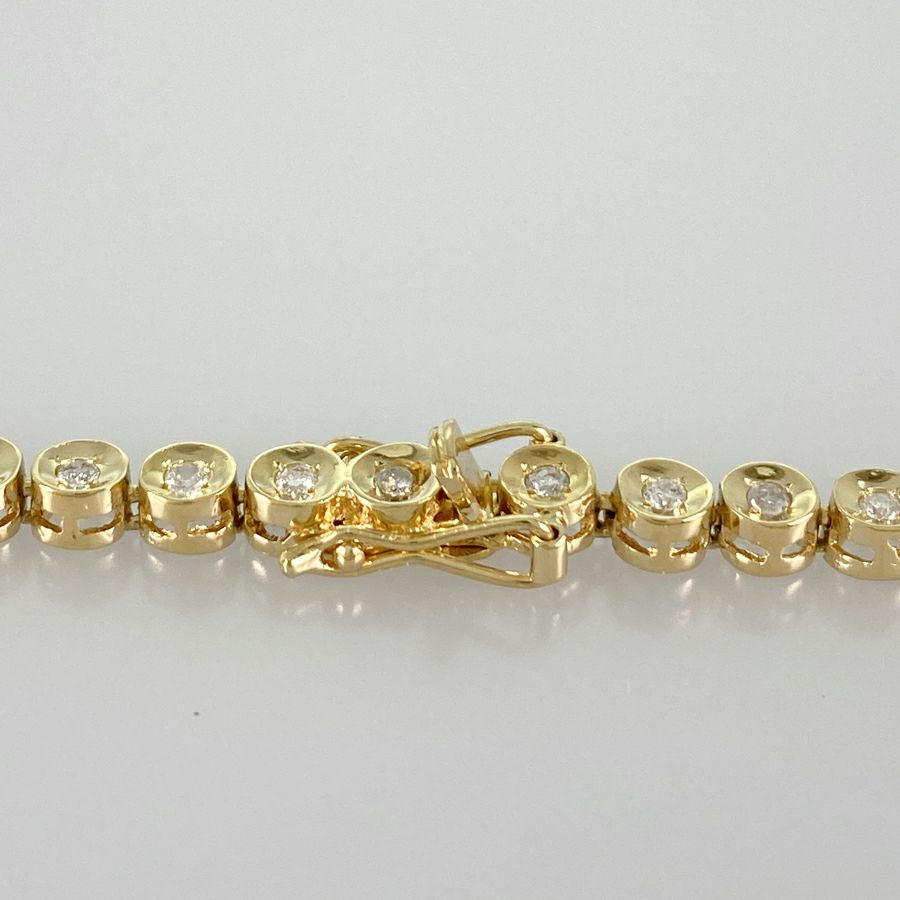 ノーブランド テニスブレスレット