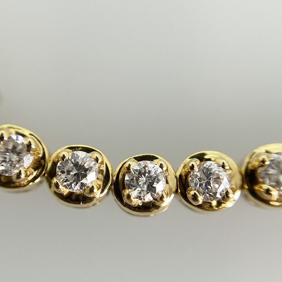 ノーブランド テニスブレスレット