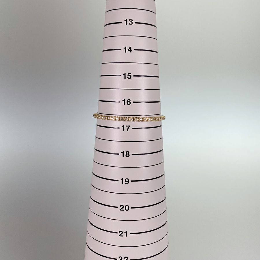 ノーブランド テニスブレスレット