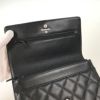 シャネル 長財布 かぶせ蓋