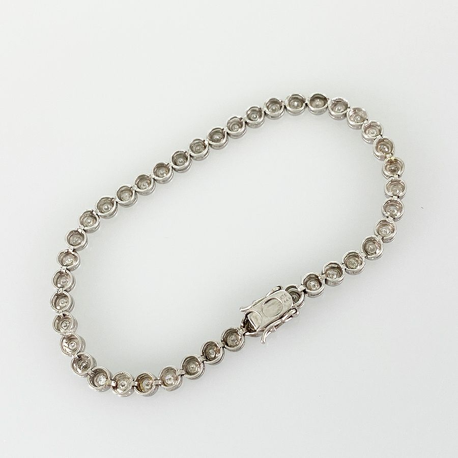 ノーブランド テニスブレスレット