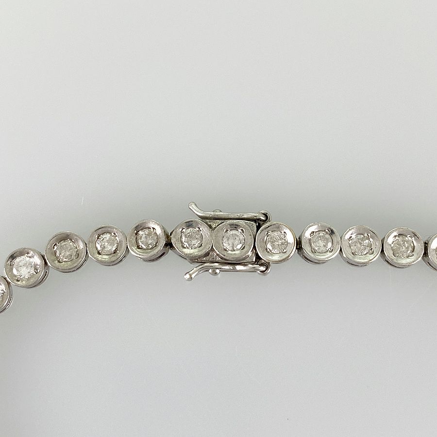 ノーブランド テニスブレスレット