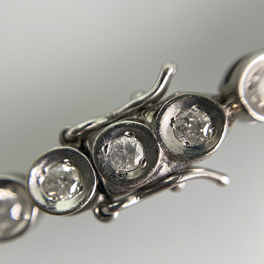 ノーブランド テニスブレスレット