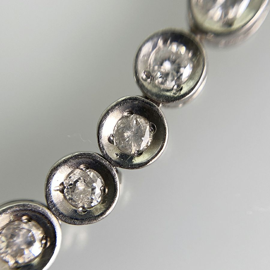 ノーブランド テニスブレスレット