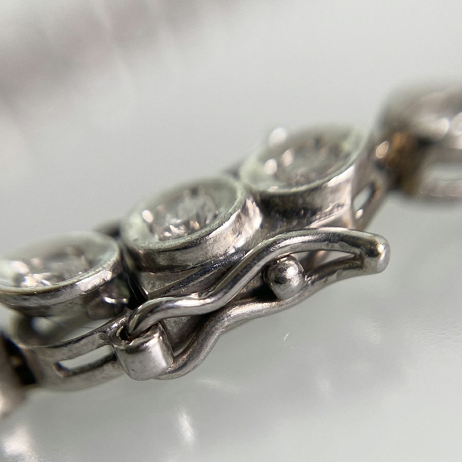 ノーブランド テニスブレスレット