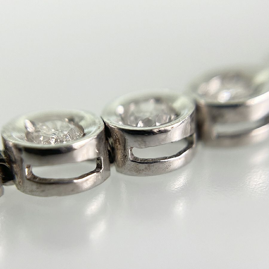 ノーブランド テニスブレスレット