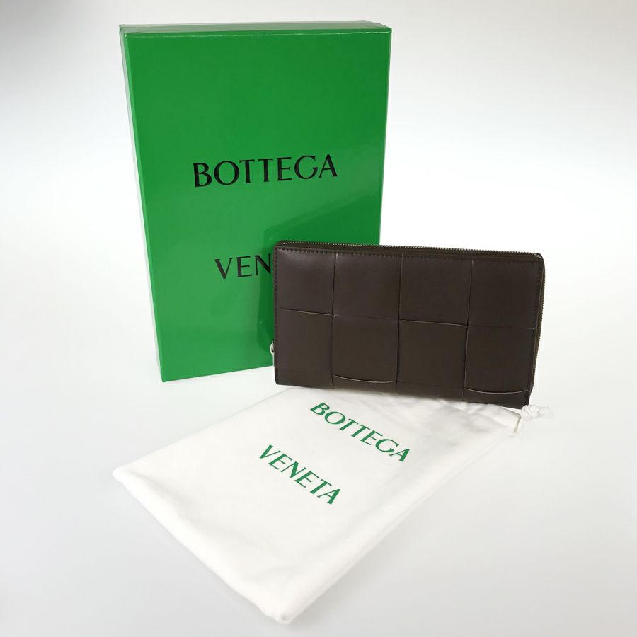 ボッテガヴェネタ 長財布 ラウンドファスナー