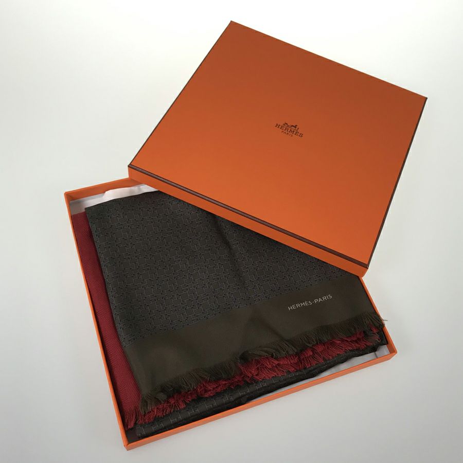 エルメス ユニセックス マフラー