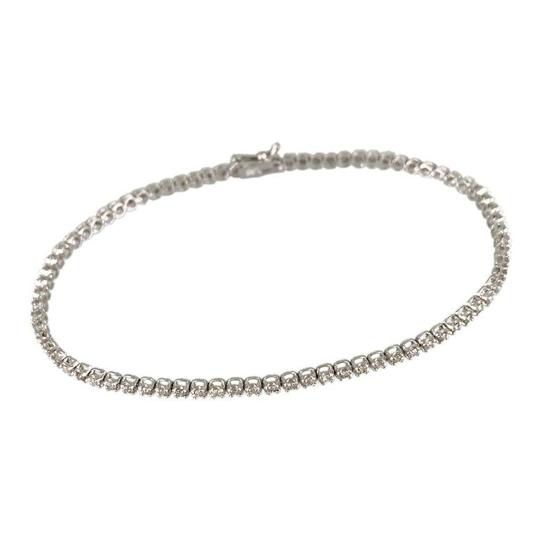 NO-brand ノーブランドsilverアイアンクロス ブレスレット