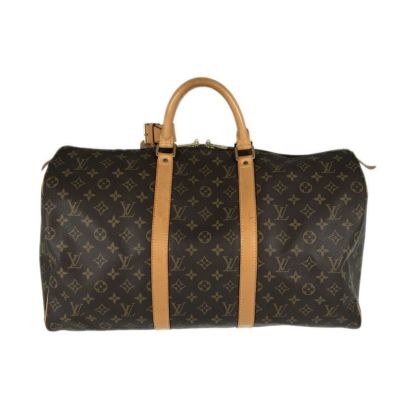 LOUIS VUITTON ルイ ヴィトン エピ キーポル50 ボストンバッグ ルイヴィトン/ボストンバッグ/キーポル50/ノワール/レザー（LV