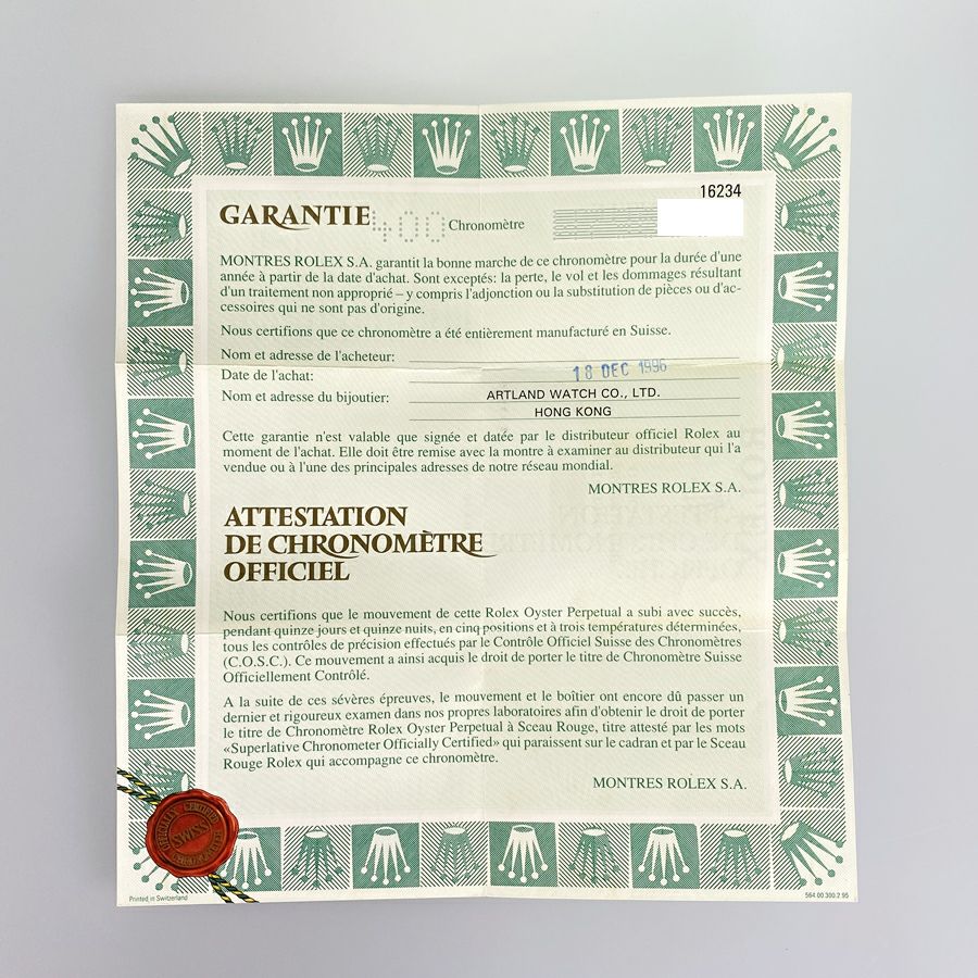 ロレックス 16234 メンズ 腕時計