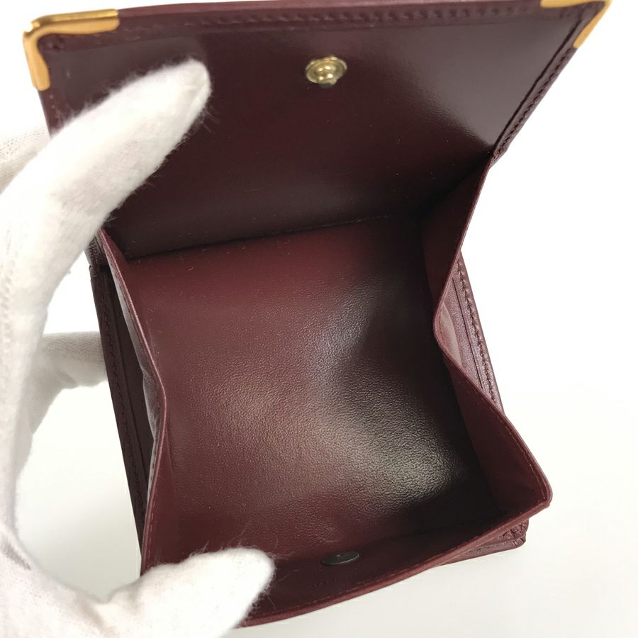 カルティエ 二つ折り財布