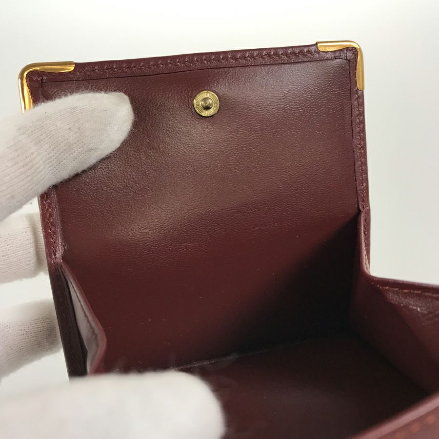 カルティエ 二つ折り財布