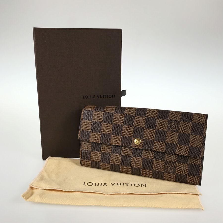 ルイ・ヴィトン 長財布 かぶせ蓋